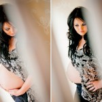 natürliche Babybauchfotografie